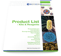 Pathogen product list